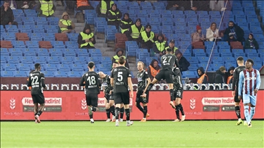 Corendon Alanyaspor, kupada Trabzonspor'u deplasmanda mağlup etti