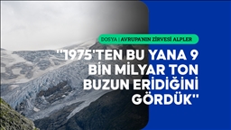 Son 10 yılda 4'te 1'i kaybedilen İsviçre Alplerindeki buzullar, yok olma tehlikesiyle karşı karşıya
