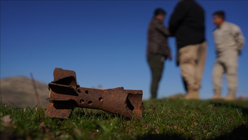 سلێمانی.. ده‌ركه‌وتنی مین به‌هۆی لافاوه‌وه‌