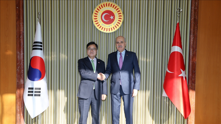 TBMM Başkanı Kurtulmuş, Güney Kore Ulusal Meclisi Başkanı Woo Won-Shik ile Meclis\'te bir araya geldi
