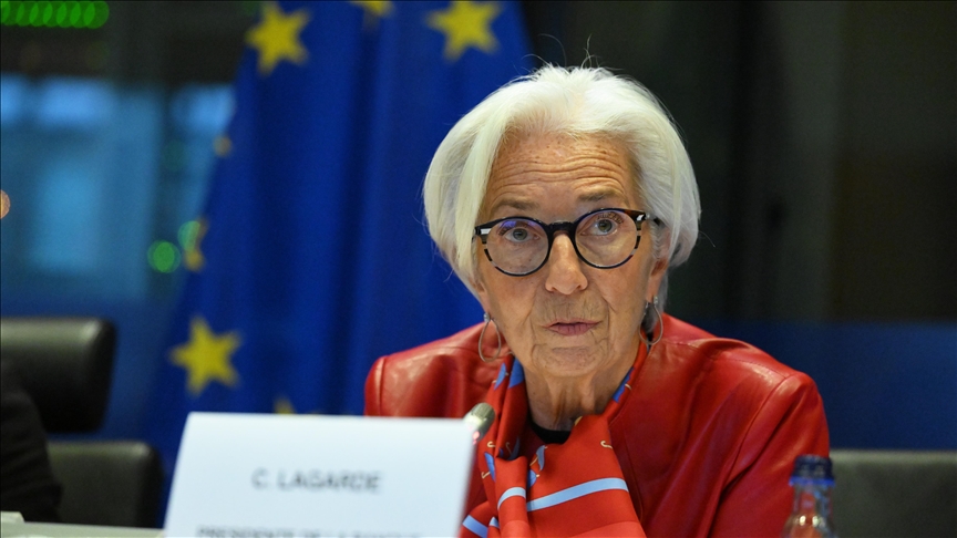 ECB Başkanı Lagarde, enflasyon görünümünün hala belirsiz olduğunu söyledi