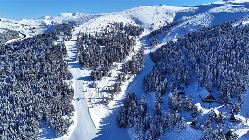 Çambaşı Kayak Merkezi kayak keyfi için gün sayıyor