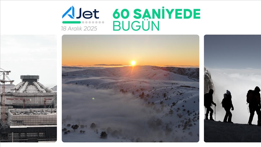 60 saniyede bugün (18 Aralık 2025)