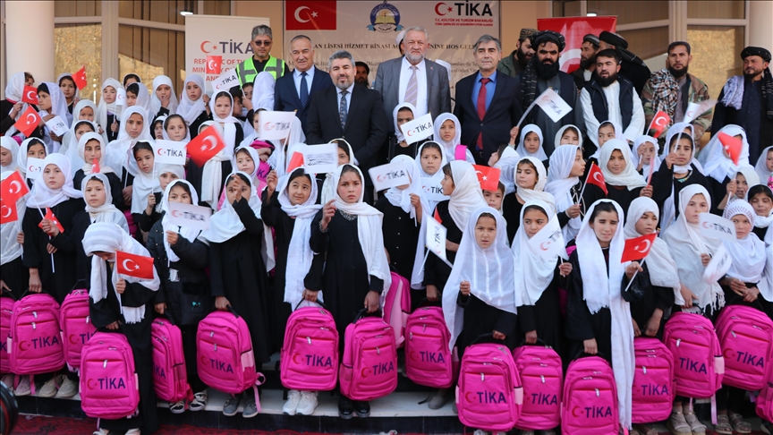 افتتاح مدرسه جدید تیکا در ولایت تخار؛ ادامه حمایت ترکیه از آموزش در افغانستان