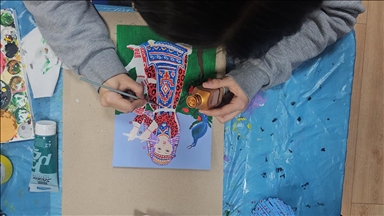 Üstün yetenekli öğrenciler için atıklar çöp değil sanat malzemesi