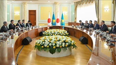 Kazakh President Tokayev meets Emperor Naruhito on 1st official Japan trip