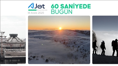 60 saniyede bugün (18 Aralık 2025)