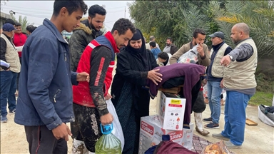 Kerkük'teki sel mağdurları için yardım kampanyası düzenlendi