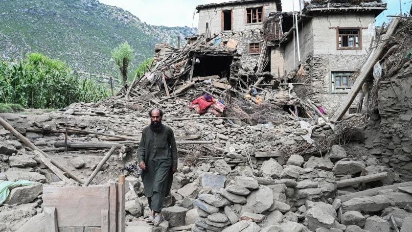 وقوع زمین‌لرزه‌ 5.6 ریشتری در ولایت تخار افغانستان