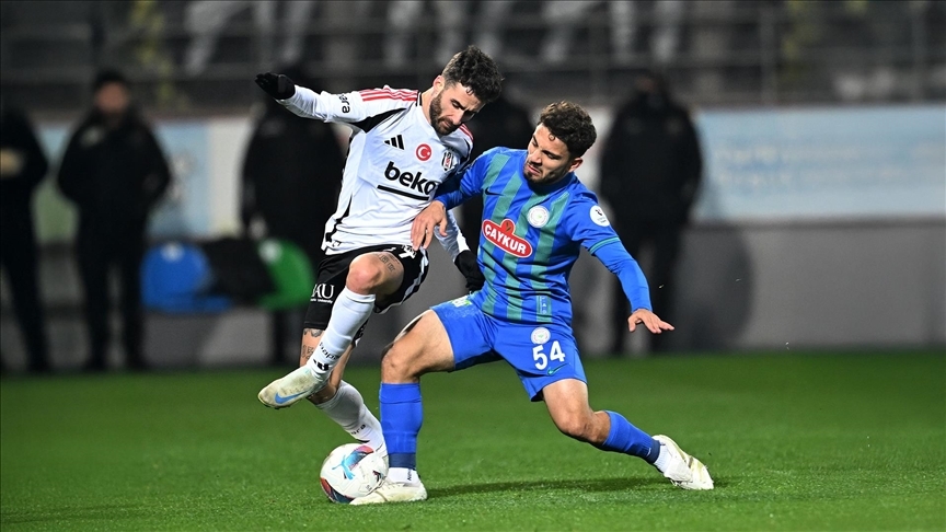 Beşiktaş, Süper Lig'de bugün Çaykur Rizespor'u ağırlayacak