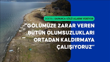 Tarihin en düşük seviyesini gören Sapanca Gölü için koruyucu çalışmalar yürütülecek