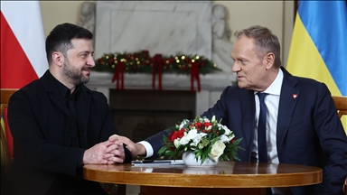 Poljski premijer Tusk nazvao ukrajinskog predsjednika Zelenskog herojem