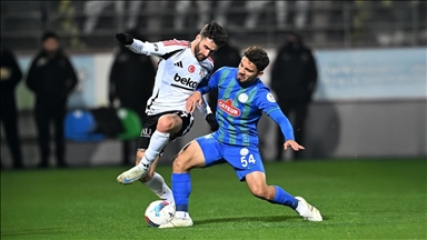 Beşiktaş, Süper Lig'de yarın Çaykur Rizespor'u ağırlayacak