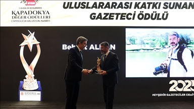 "Kapadokya Değer Ödülleri" sahiplerine verildi