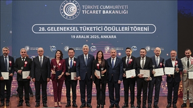 28. Geleneksel Tüketici Ödülleri Töreni yapıldı