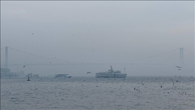 ضباب كثيف يخيم على إسطنبول