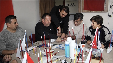 Şehit yakınları ve gaziler Sinop'ta sanatla sosyalleşiyor