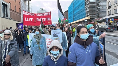Švedski demonstranti osudili izraelsko kršenje primirja u Gazi 