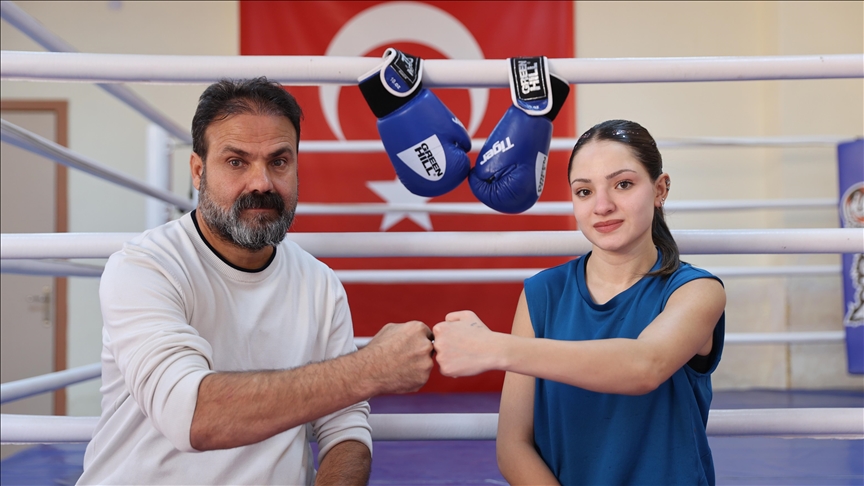 Mardinli Sezen babasının zorlamasıyla başladığı boksta Türkiye şampiyonu oldu