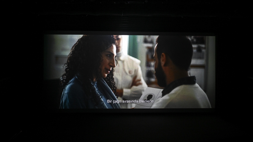 İstanbul'da "Hind Rajab'ın Sesi" filminin özel gösterimi yapıldı