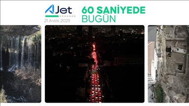 60 saniyede bugün (21 Aralık 2025)