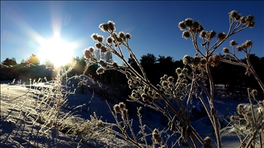 Kars ve Ardahan'da soğuk hava etkisini sürdürüyor