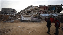 5 Palestinians rescued after roof collapses on civilians in northern Gaza