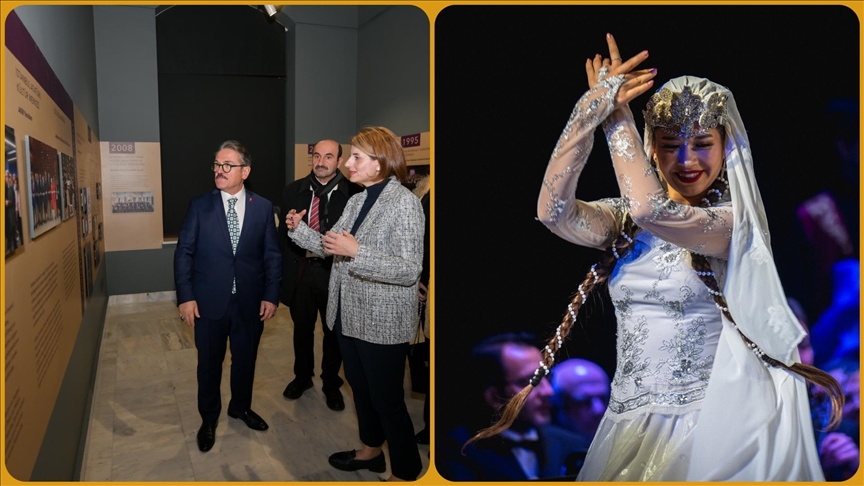 Başkentte, Güzel Sanatlar Genel Müdürlüğünün 90. yılına özel sergi ve konser düzenlendi