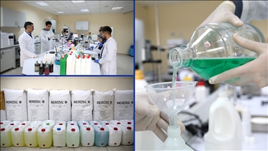 Üniversite laboratuvarında üretilen ürünlerle temizlik giderlerinden 1 milyon lira tasarruf hedefleniyor