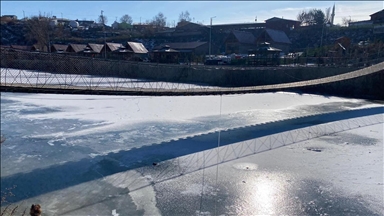 Yurtta en düşük sıcaklık sıfırın altında 15 derece ile Ardahan'ın Göle ilçesinde ölçüldü