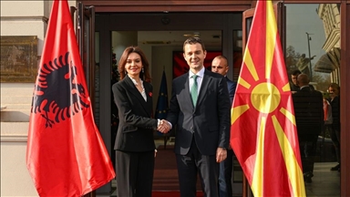 Spiropali poručila da Albanija snažno podržava integraciju Sjeverne Makedonije u EU