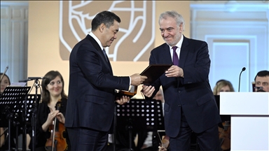 Жапаров, Мирзиёев и Рахмон удостоены Международной премии мира имени Л.Н. Толстого