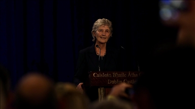 رئيسة أيرلندا: لن ننسى شعوب فلسطين وأوكرانيا والسودان