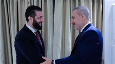 Turkish foreign, defense ministers and intelligence chief pay working visit to Syria