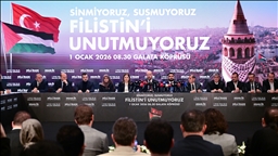 Galata Köprüsü'nde 1 Ocak'ta düzenlenecek Filistin eylemi için ortak çağrı