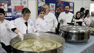 Sinop'ta geleceğin şefleri Mardin mutfağını deneyimleme fırsatı buldu