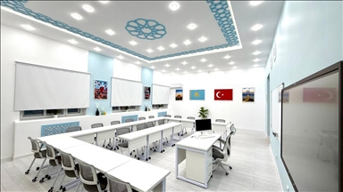 TİKA, Kazakistan'daki üniversitede "Türk Dili Sınıfı" kurdu