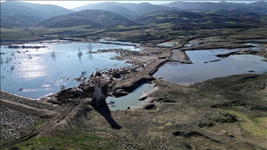 Tekirdağ'da Naip Barajı'ndan su alımı geçici olarak durduruldu