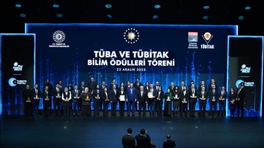 TÜBA ve TÜBİTAK Bilim Ödülleri Töreni yapıldı
