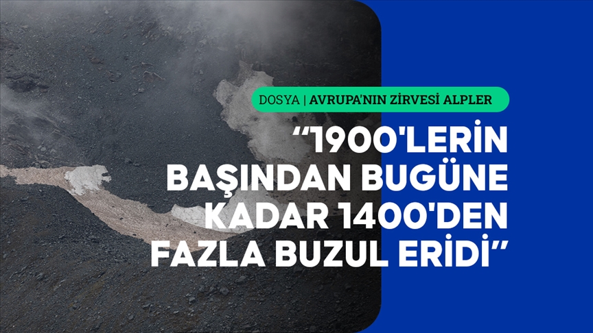 Alplerin bütün buzulları risk altında