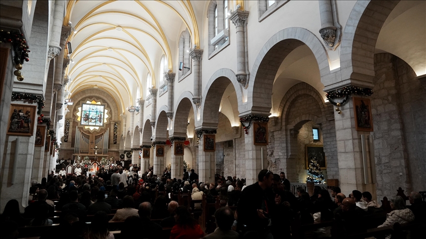 U Betlehemu organizirana proslava Božića prvi put od početka rata u Gazi 