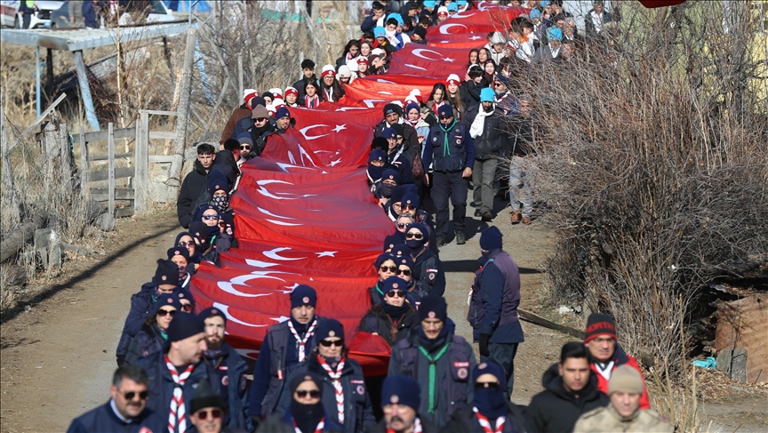 Erzurum'da "Allahuekber Şehitleri" anıldı