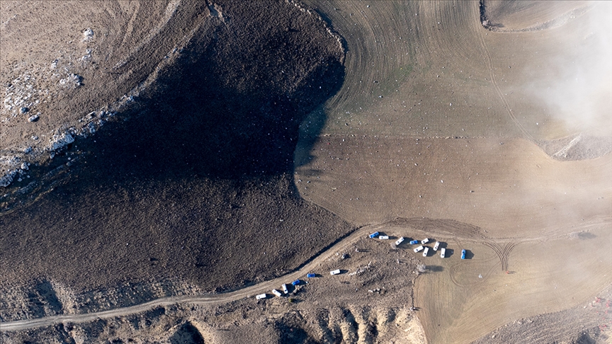 Ankara'da düşen uçakta hayatını kaybeden Libya askeri heyeti için taziye mesajları