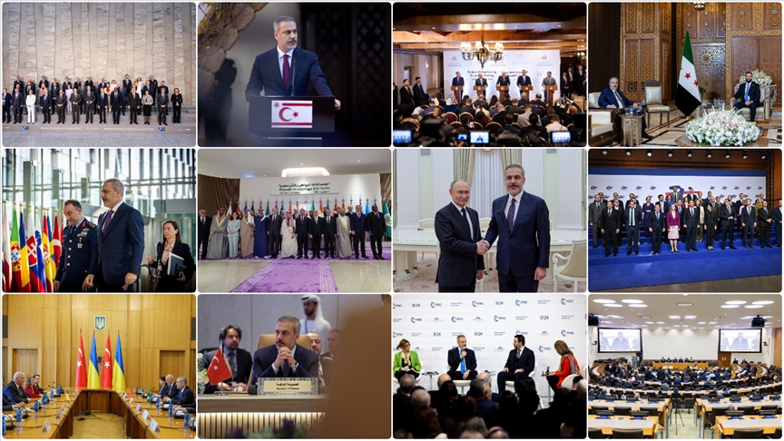 2025'te Türk dış politikasında diplomasi trafiğinin odağı "Gazze, Rusya-Ukrayna, Suriye ve Kıbrıs" oldu