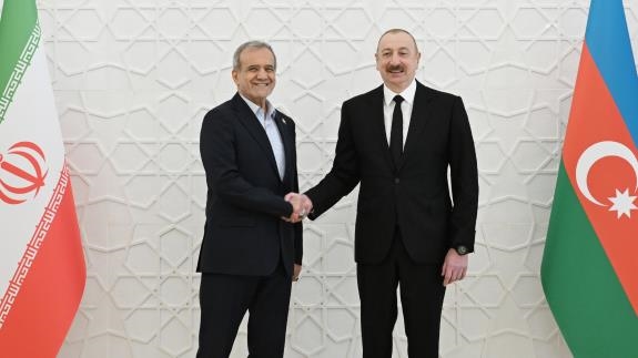 Azerbaijan's president speaks by phone with his Iranian counterpart