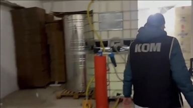 İstanbul merkezli operasyonlarda 17,5 ton sahte alkol ele geçirildi