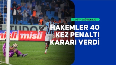 Süper Lig'de ilk yarının penaltı raporu