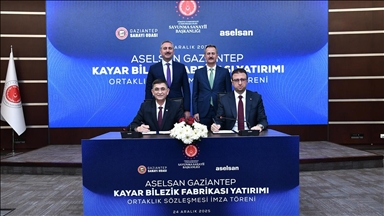 ASELSAN Gaziantep Kayar Bilezik Fabrikası için imzalar atıldı