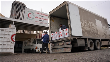 Türk Kızılay, Irak’ın Süleymaniye kentinde selzedelere yardım ulaştırdı