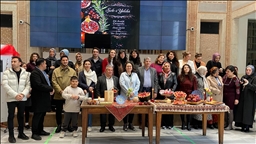 برگزاری برنامه شب یلدا در دانشکده ادبیات دانشگاه استانبول